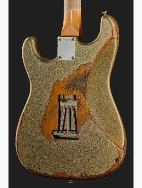 Fender 60 Strat GSoBB SuperRelic MBDB, yksityiskohta 5