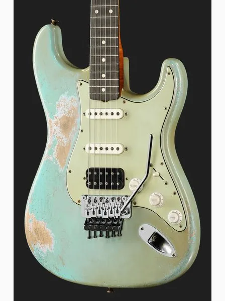 Fender 60 Strat HSS HR MBAH SADB, yksityiskohta 4