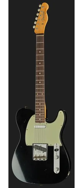 Fender 60 Tele BLK JM Relic RW, yksityiskohta 2