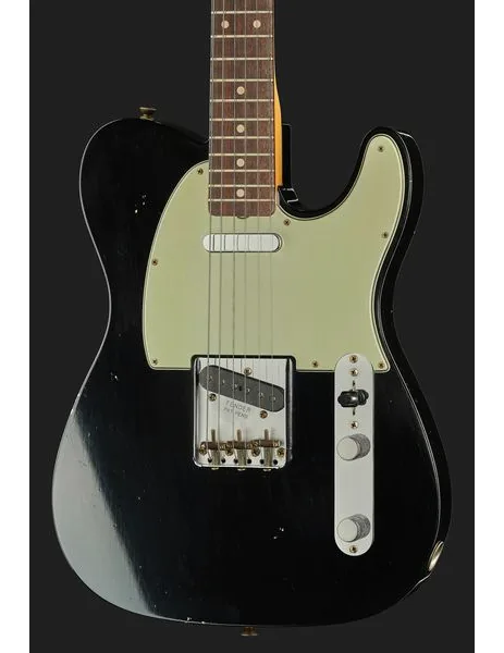 Fender 60 Tele BLK JM Relic RW, yksityiskohta 4