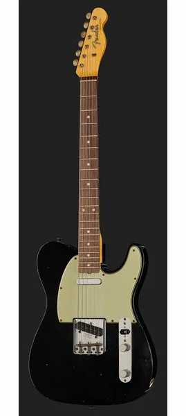 Fender 60 Tele BLK Journeyman Relic, yksityiskohta 2