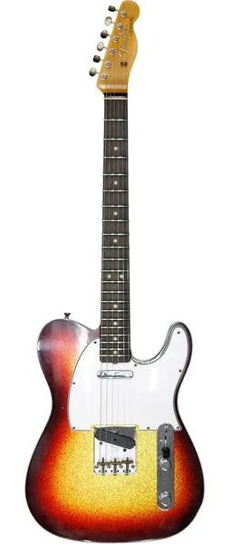 Fender 60 Tele Custom 3TSB Sparkle JM edestä
