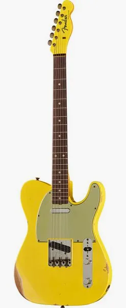 Fender 60 Tele Relic RW GYW edestä
