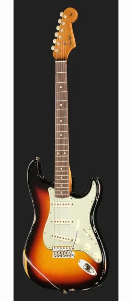Fender 60s DM II CR Strat Relic 3TSB, yksityiskohta 2