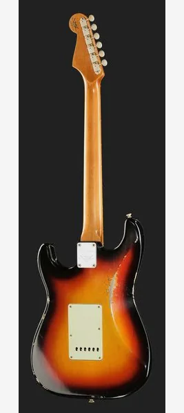 Fender 60s DM II CR Strat Relic 3TSB, yksityiskohta 3