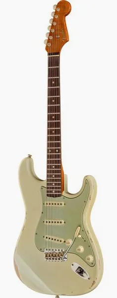 Fender 60s DM II CR Strat Relic TG edestä