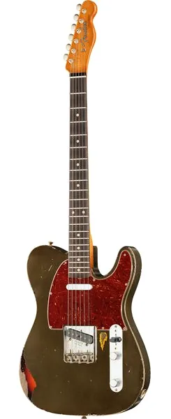 Fender 60s Tele Relic CF over 3TSB edestä