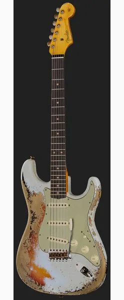 Fender '61 Bone Tone Strat ASB, yksityiskohta 2