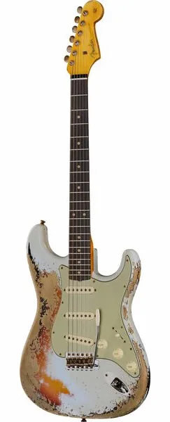 Fender '61 Bone Tone Strat ASB edestä