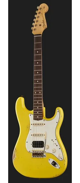 Fender 61 Strat GRY Relic HSS MBAH, yksityiskohta 2