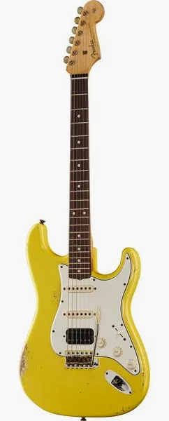 Fender 61 Strat GRY Relic HSS MBAH edestä