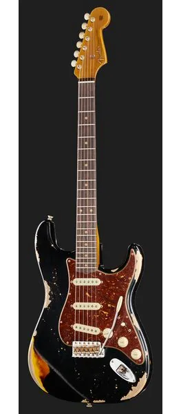 Fender 61 Strat Heavy Relic AB, yksityiskohta 2