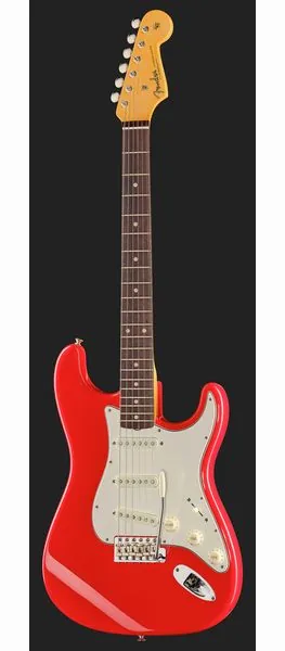 Fender 61 Strat Hot Rod Red RW NOS, yksityiskohta 2