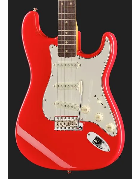 Fender 61 Strat Hot Rod Red RW NOS, yksityiskohta 4