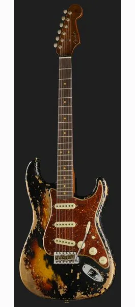 Fender 61 Strat Roasted ABCS SH Relic, yksityiskohta 2