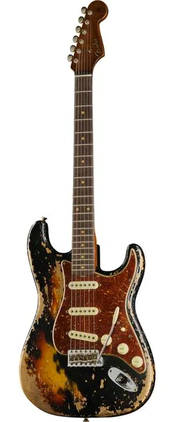 Fender 61 Strat Roasted ABCS SH Relic edestä