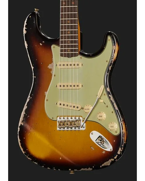 Fender 61 Strat SFA3CS Heavy Relic, yksityiskohta 4