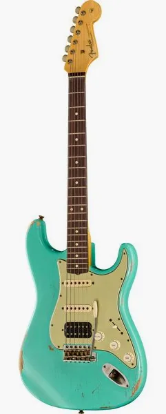 Fender 61 Strat SFG Relic HSS MBAH edestä