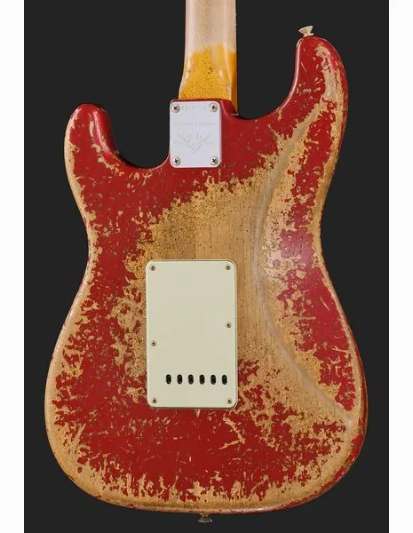 Fender 62/63 Strat SHR Dakota Red, yksityiskohta 5