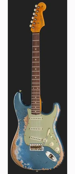 Fender 62/63 Strat SHR Lake Placid, yksityiskohta 2