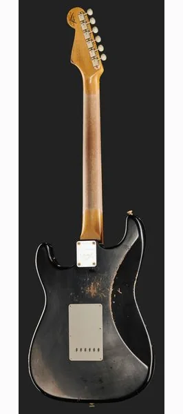Fender 63 Strat ABLK Heavy Relic, yksityiskohta 3