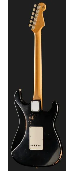 Fender 63 Strat Black Relic LH, yksityiskohta 3