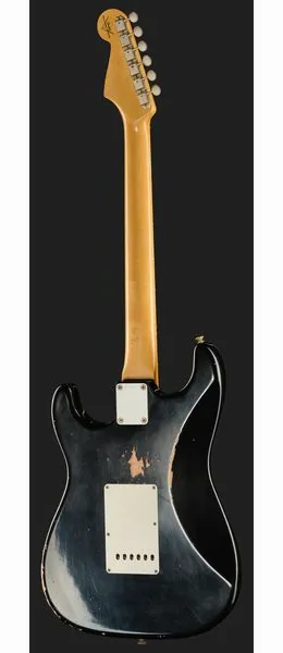 Fender 63 Strat Black Relic, yksityiskohta 3