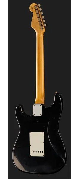 Fender 63 Strat BLK Journeyman Relic, yksityiskohta 3
