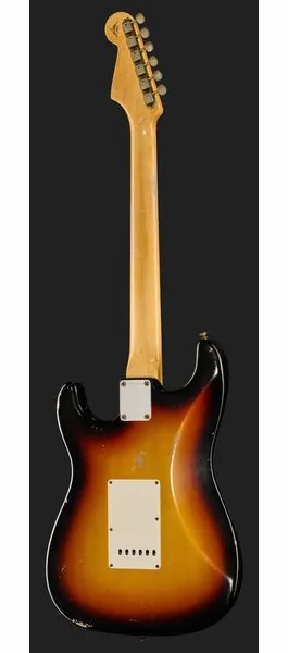 Fender 63 Strat Relic 3TSB MBDB, yksityiskohta 3