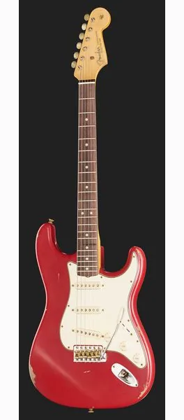 Fender 63 Strat Relic DAR MBDB, yksityiskohta 2