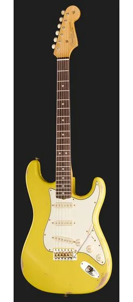 Fender 63 Strat Relic GRY MBDB, yksityiskohta 2