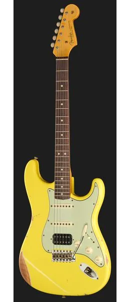 Fender 63 Strat Relic GYW HSS, yksityiskohta 2