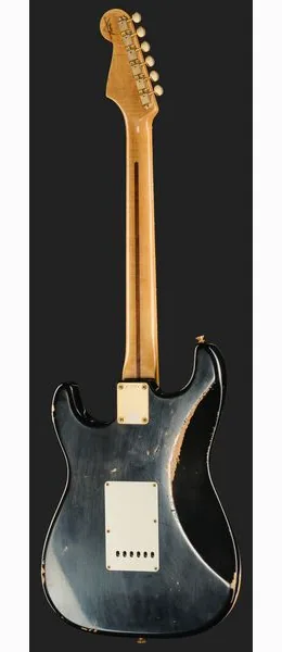 Fender 63 Strat RW Black Relic HSS, yksityiskohta 3