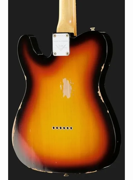 Fender 63 Tele Relic 3-Tone Sunburst, yksityiskohta 5