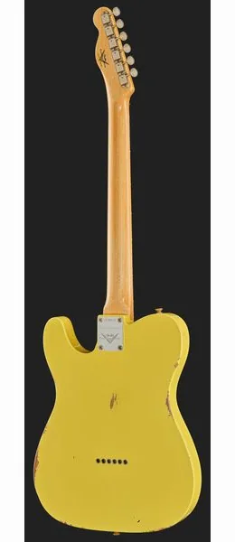 Fender 63 Tele Relic Canary Yellow, yksityiskohta 3