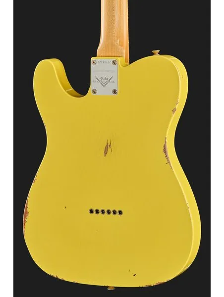 Fender 63 Tele Relic Canary Yellow, yksityiskohta 5