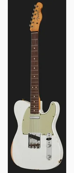 Fender 63 Tele Relic Olympic White, yksityiskohta 2