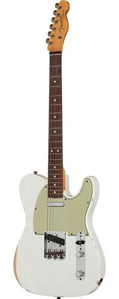 Fender 63 Tele Relic Olympic White edestä