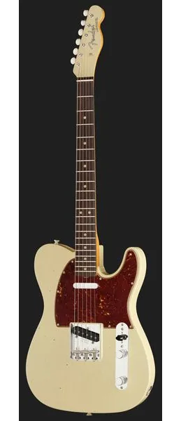 Fender 63 Telecaster V White JM LTD, yksityiskohta 2