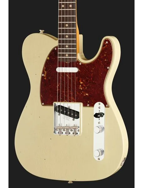Fender 63 Telecaster V White JM LTD, yksityiskohta 4