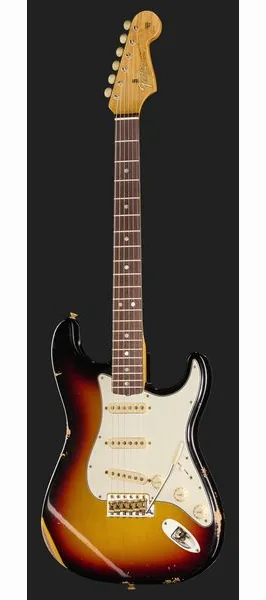 Fender 65 Strat 3CS Relic, yksityiskohta 2