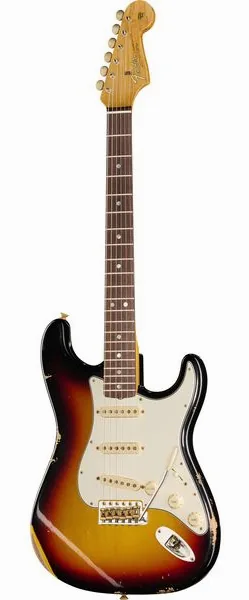 Fender 65 Strat 3CS Relic edestä
