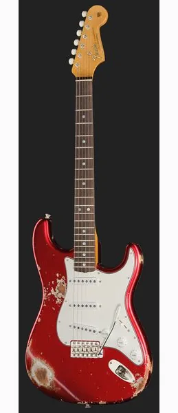 Fender 65 Strat CAR Heavy Relic, yksityiskohta 2
