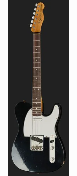 Fender 67 Tele Black JM Relic, yksityiskohta 2