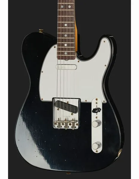 Fender 67 Tele Black JM Relic, yksityiskohta 4