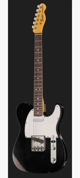 Fender '67 Tele BLK Journeyman Relic, yksityiskohta 2