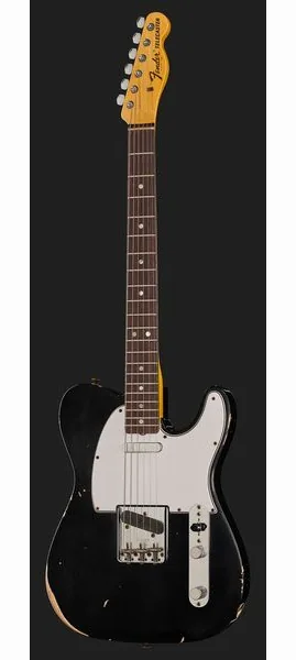 Fender 67 Tele BLK Relic, yksityiskohta 2