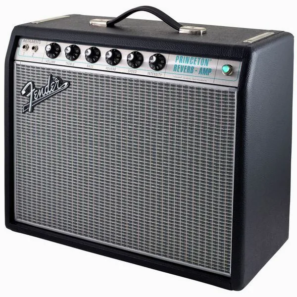 Fender 68 Custom Princeton Reverb edestä