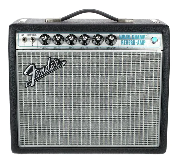 Fender 68 Custom Vibro Champ, yksityiskohta 3