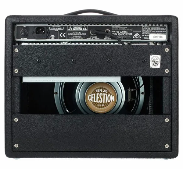 Fender 68 Custom Vibro Champ, yksityiskohta 5